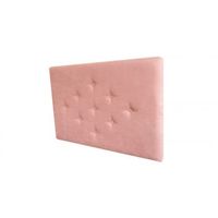 cabecero cama polipiel moderno 9070cm boston rosa