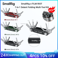 smallrig x film riot kit multiherramienta plegable de retencion 7 en 1 juego de herramientas universal para camara dslr con destornilladores y llaves hexagonales