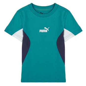 Puma Camiseta ESS BLOCK TEE B para niño