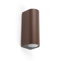 aplique de pared de exterior estela 2 luces