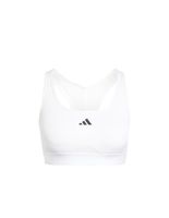 sujetador deportivo de fitness adidas powerreact training mujer blanco