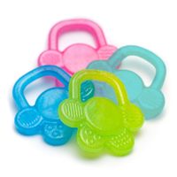 babyono mordedor de gel para bebes modelo flor
