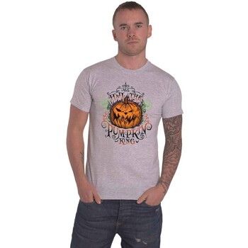 Nightmare Before Christmas Camiseta manga larga All Hail the Pumpkin King para mujer