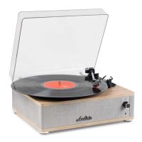 tocadiscos audizio irvine 40w rms bluetooth 54 rca aux madera clara