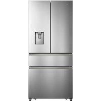 hisense pureflat rf540n4wi1 fridge freezer - stainless steel stainless steel