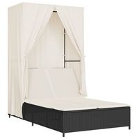 197x104x193 cm ratan - negro