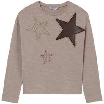Mayoral Camiseta manga larga 7008-visone para niña
