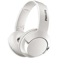 bass shb3175wt wireless bluetooth headphones - white white