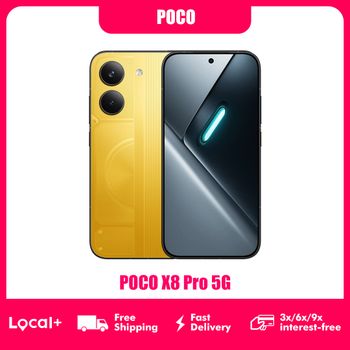 POCO X8 Pro 5G 8GB 256GB 12GB 512GB NFC Batería de 6500mAh Teléfono Celular