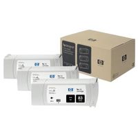 hp 83 black uv original 3 ink multipack