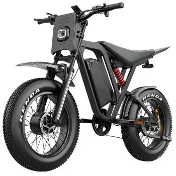 [EU DIRECT] Bluvall R700 D Motocicleta eléctrica de tierra Bluvall 52V 30Ah batería 1000W*2 motor doble potencia pico 15