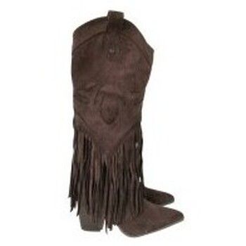 Buonarotti Botines BOTA TEJANA FLECOS ANTE para mujer