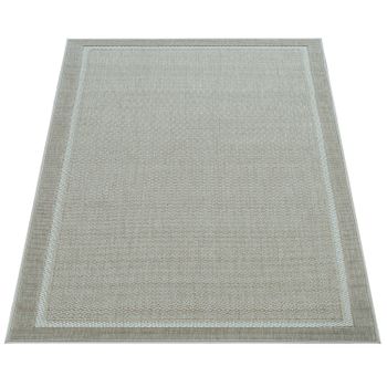 Alfombras de interior y exterior Bruna beige 80x150 cm