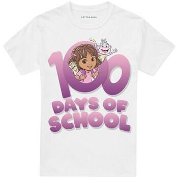 Dora The Explorer Camiseta 100 Days para mujer