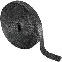 envoltura de tubo de escape 649 negro 25mm 15mt