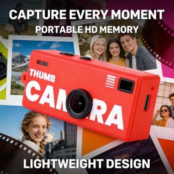 Mini Cámara Digital HD 1080P, Videocámara Portátil, Grabación de Video, Llavero con Memoria Integrada