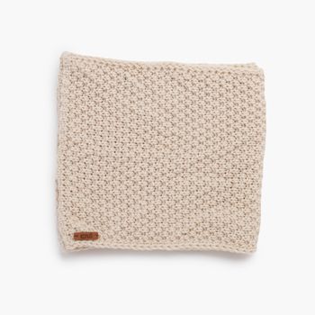 Pisamonas Gorro Cuello Punto Grano De Arroz para niña
