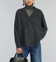 semicouture para mujer y5wb06 cardigan graciana antracita l casual gris lana