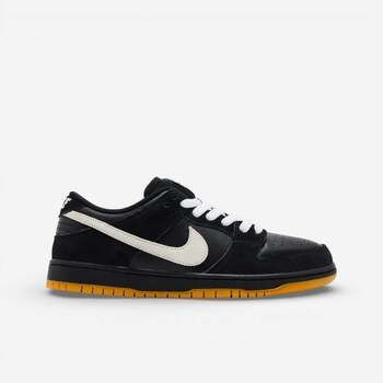 Nike Zapatillas Dunk Low Pro SB Black White Gum para hombre