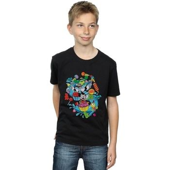 Dc Comics Tops y Camisetas Teen Titans Go Candy Mania para niño
