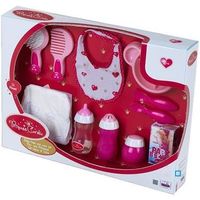princess coralie - set de comidas y cuidados 11 piezas