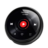 reproductor de mp3 famue bf03 r chasis circular r diseno personalizado r reproductor de musica hi-fi r bluetooth 53 r r audio de alta resolucion con certificacion 32 gb64 gb