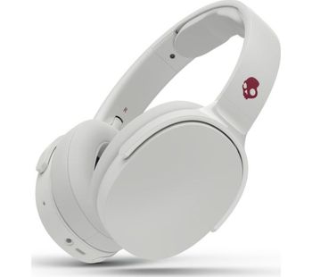 SKULLCANDY Hesh 3 Wireless Bluetooth Headphones - White & Crimson, White