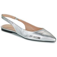 love moschino bailarinas lame ballerina para mujer