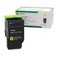 lexmark 78c20y0 yellow original high capacity return program toner cartridge