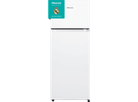 reacondicionado seminuevo excelente frigorifico dos puertas - hisense rt267d4awe ciclico defrost 1434 cm 206 l iluminacion led blanco