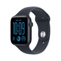 apple watch se 3 gps  cellular 44mm caja de aluminio medianoche con correa deportiva azul marino ml