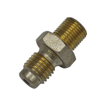 Conexión manguera de freno Allegri 2 vías recta M10x1-1/8'' NPT