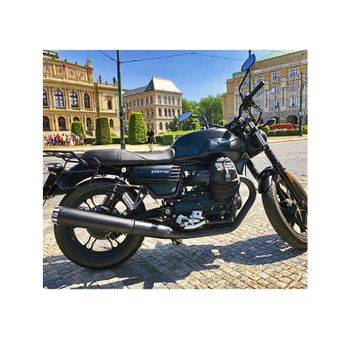 Silenciador de escape Moto Guzzi V 7 i.e. III Mistral Exclusive par