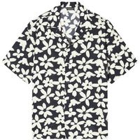 emporio armani camisa manga corta floral para hombre
