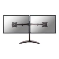 neomounts nm-d335dblack soporte de monitor doble de mesa 10-27 vesa 75x75-100x100 max 8 kg