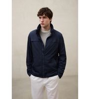 ecoalf para hombre mcmgajkbeni00027s26-161 chaqueta beni marino m casual poliester reciclado sostenible
