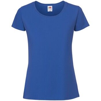 Fruit Of The Loom Camiseta Iconic 195 Premium para mujer