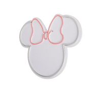 iluminacion led decorativa de plastico sweet mouse rosa blanco