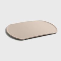 tabla de cortar de polipropileno taupe mate 35x225 cm