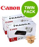 original multipack canon fax l1000 printer toner cartridges 2 pack -1559a002aa