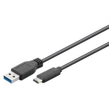 Goobay Cable USB-A 3.0 Macho a USB-C Macho 3m Negro