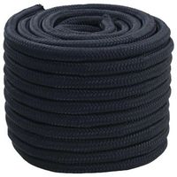 cuerda para barco 25 mm 50 m azul royal poliester vidaxl