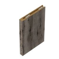 componente vertical de 30 cm para la encimera del lavabo de roble fosil