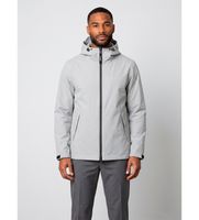 ecoalf para hombre mcmgajkdiluv0434w26-604 chaqueta diluvio gris azulado l casual poliester reciclado