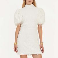 rotate birger christensen embellished mini dress - dk 40uk 12