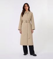 weekend max mara para mujer 2625026041650 gabardina angus beige 36 casual algodon clasico