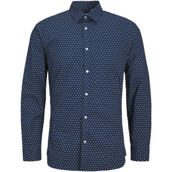 Jack & Jones Camisa manga larga 12255180 JJJOE PRINT SHIRT LS SS24 JNR MEDIEVAL BLUE para niño