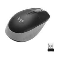 raton logitech inalambrico m190 gris
