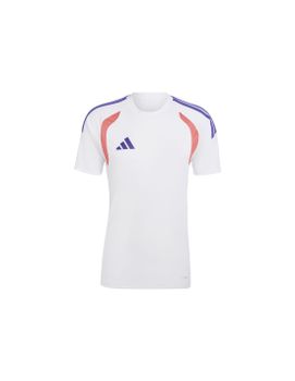 Camiseta de Fútbol adidas Tiro 26L M Blanco/Purpur