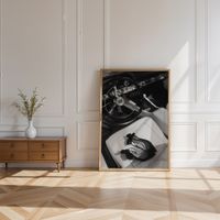 poster lujo vintage 30x40 cm